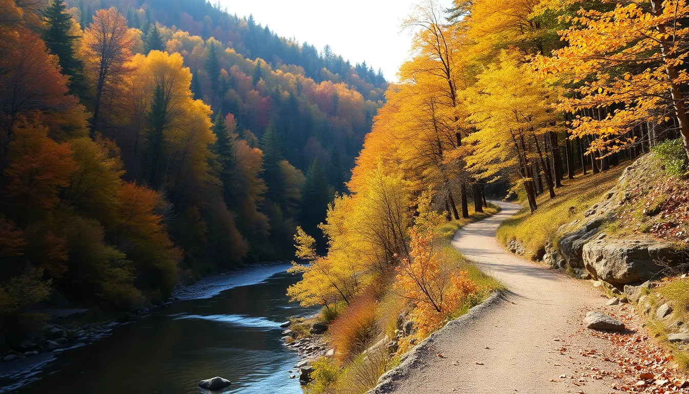 세인트 안 캐년 단풍