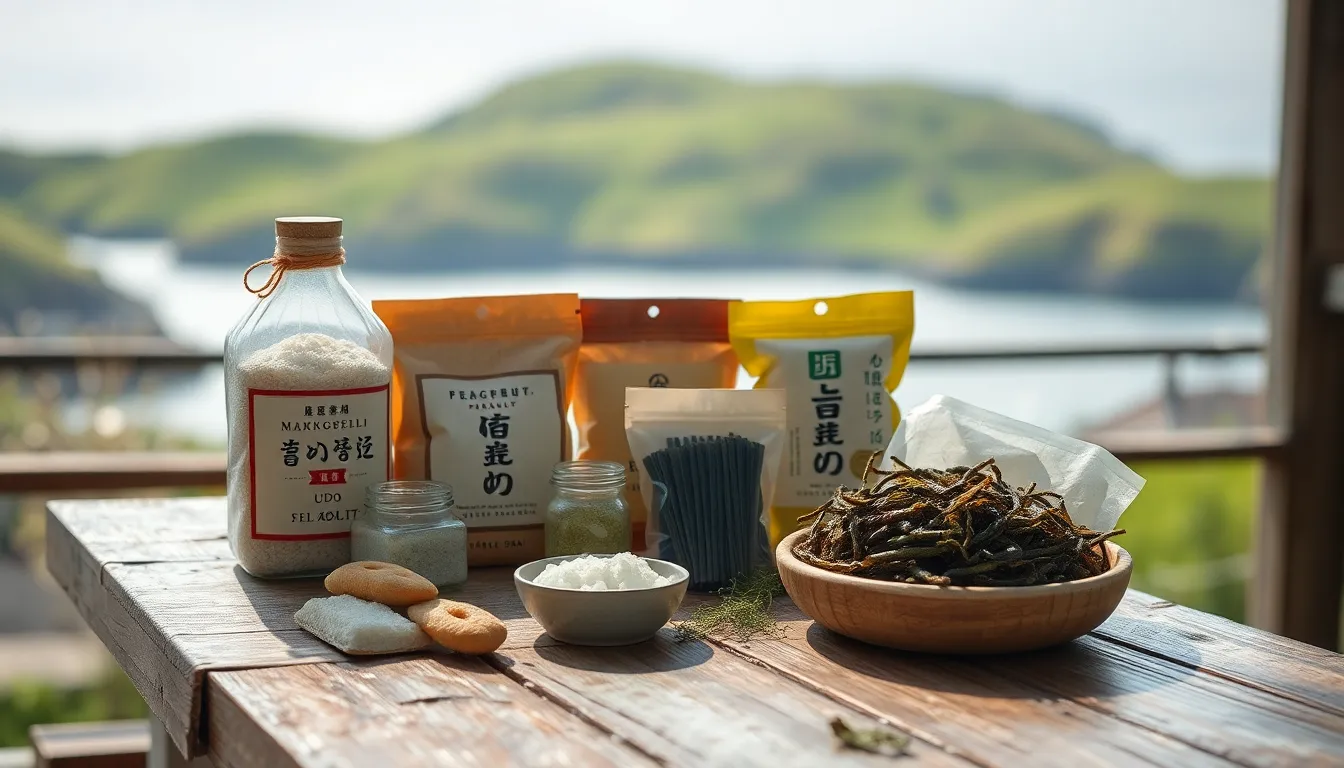 우도 땅콩 막걸리와 땅콩 초콜릿