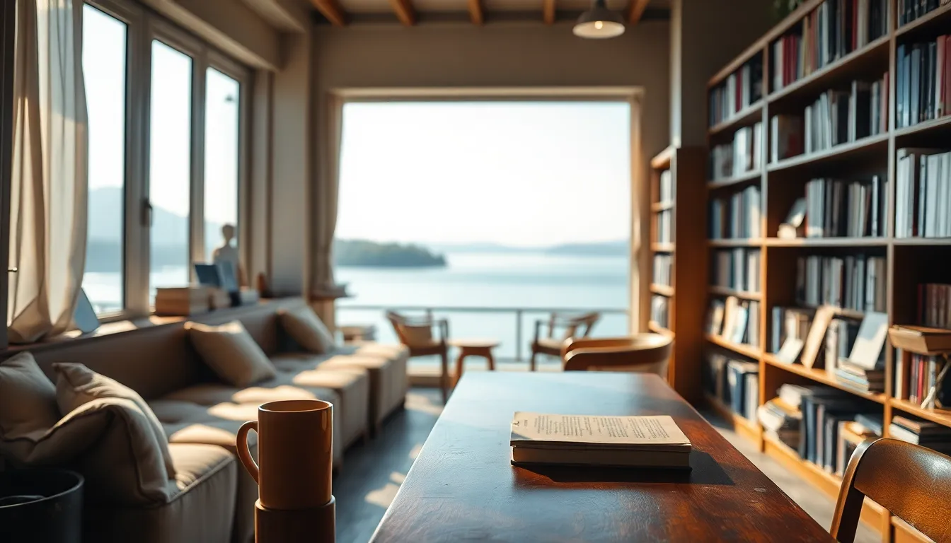 경주 라한호텔 책스케이프 내부 전경