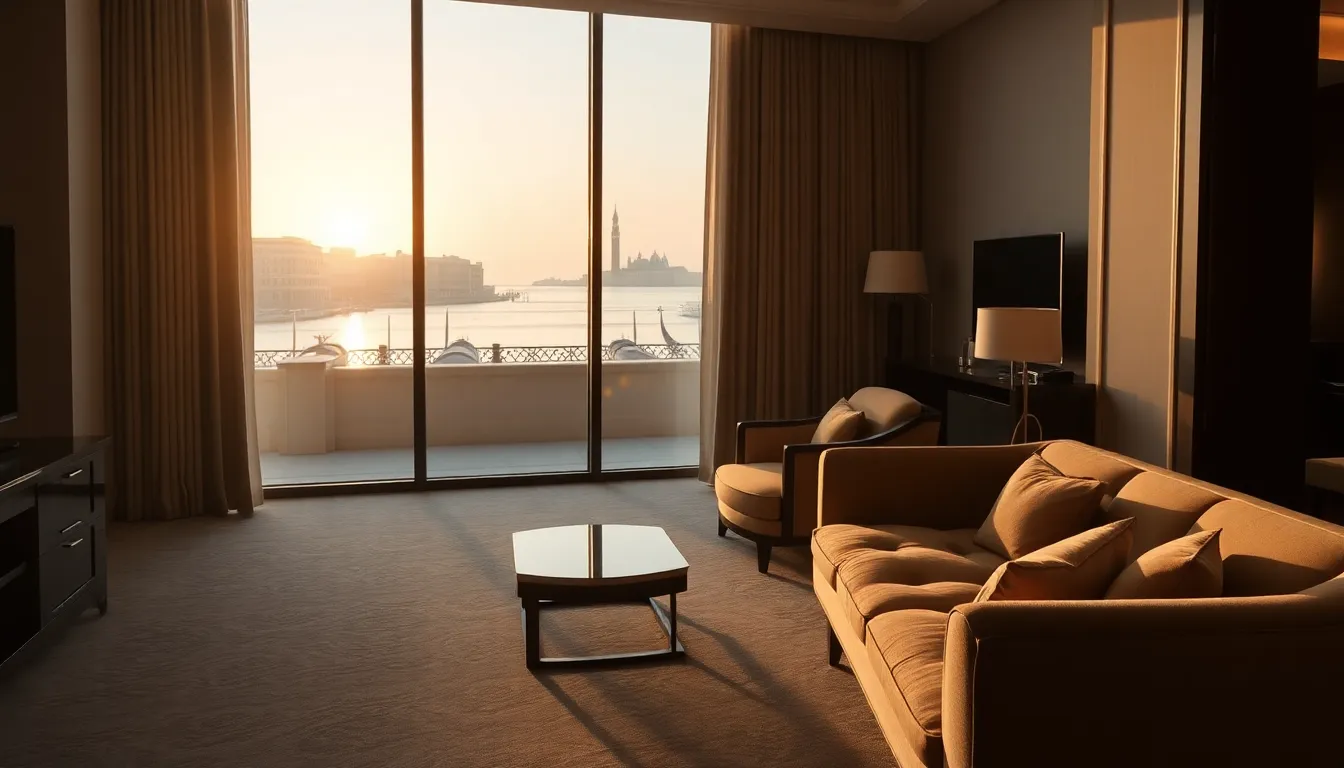 아부다비 르네상스 리조트 그랜드 카날 뷰 풍경