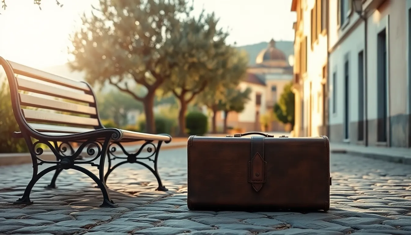 스페인 해안 도로를 달리는 렌터카