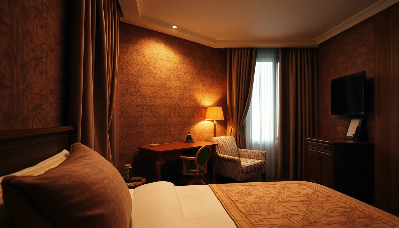 대전 글램핑 숙소 풍경