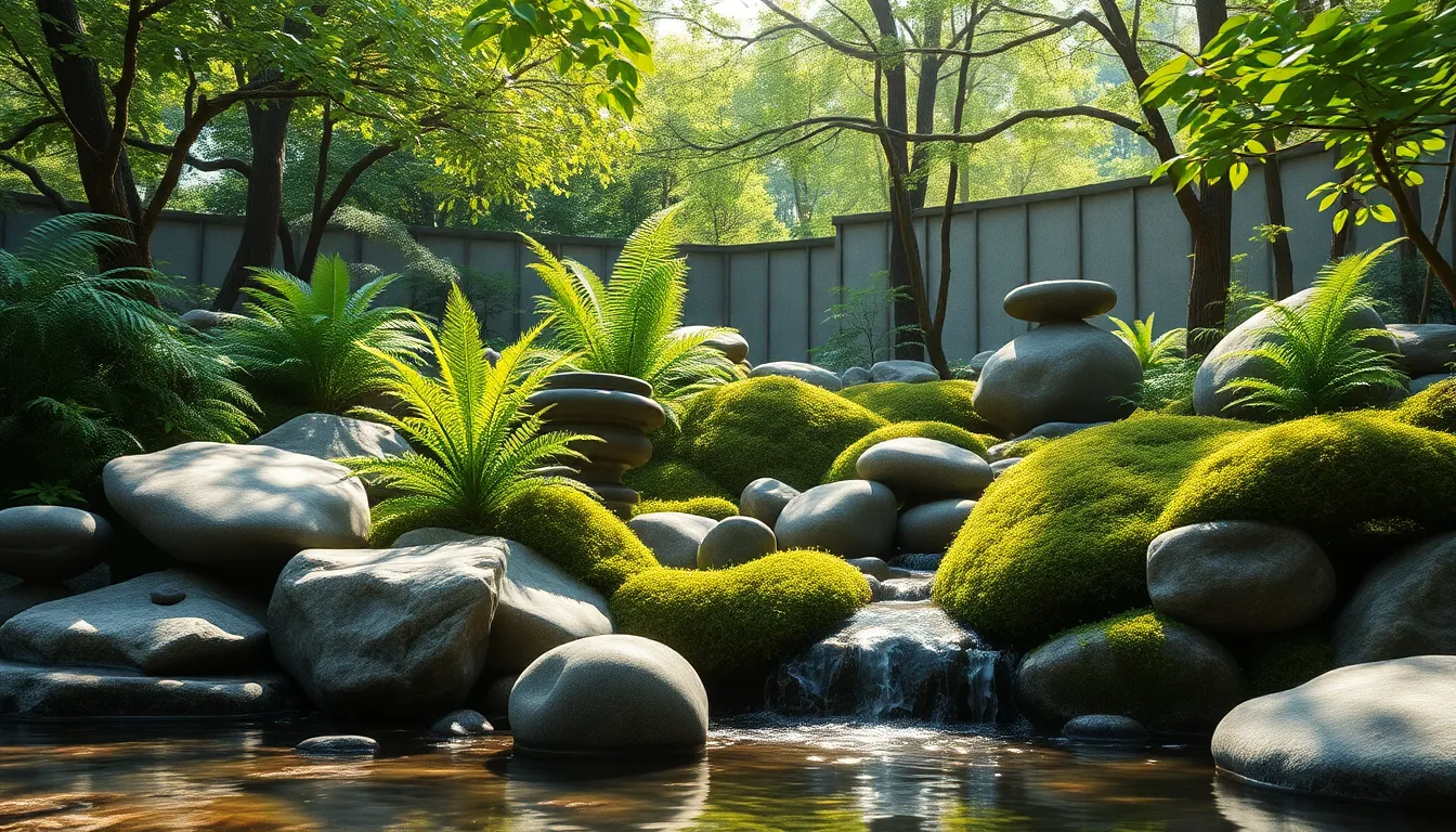 대구 사유원에서 명상하는 사람의 모습