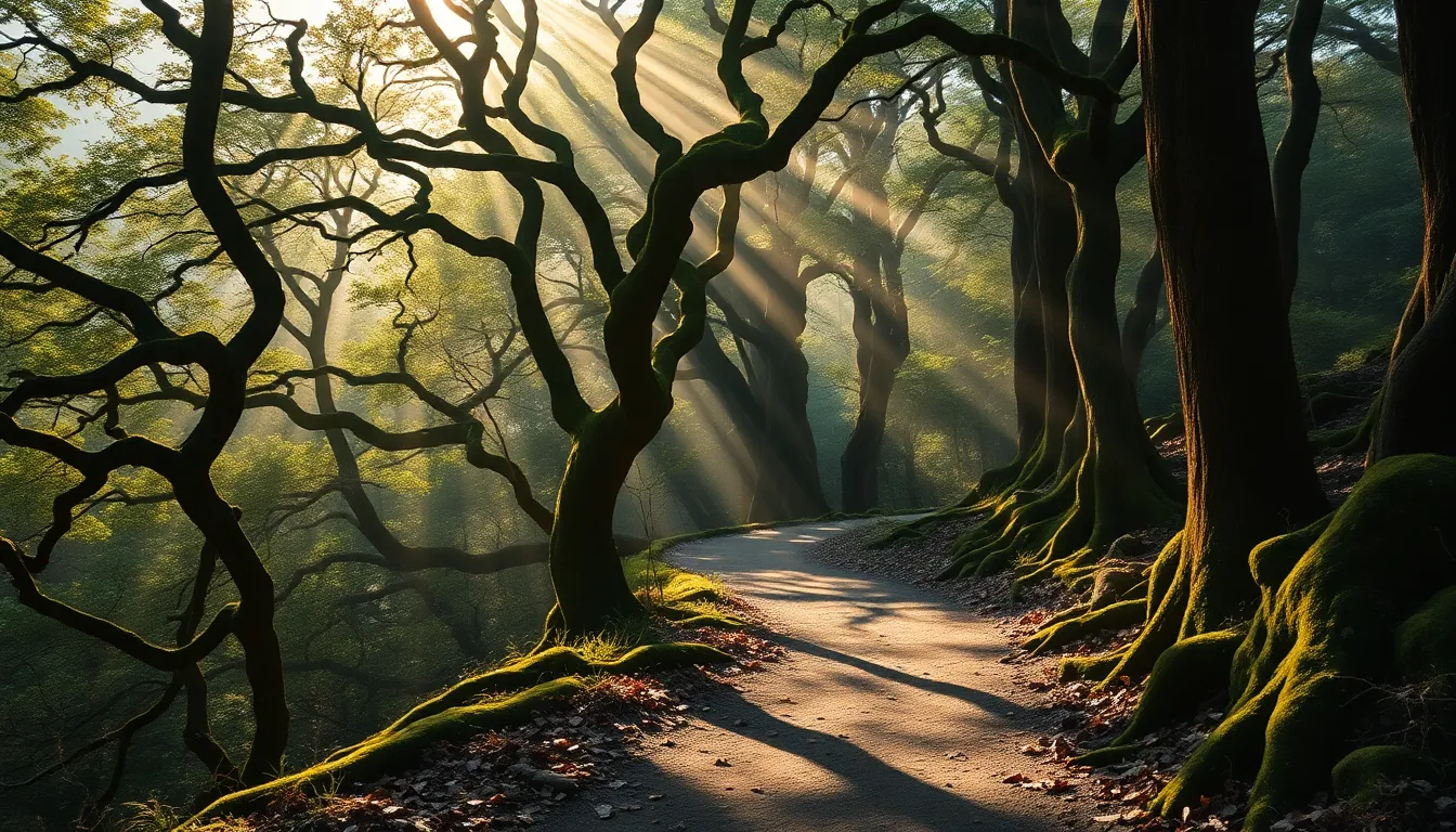 문경새재 과거길의 아름다운 풍경