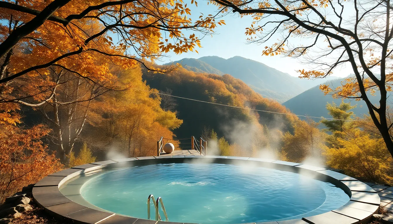 설악산 케이블카에서 바라본 아름다운 설악산 전경