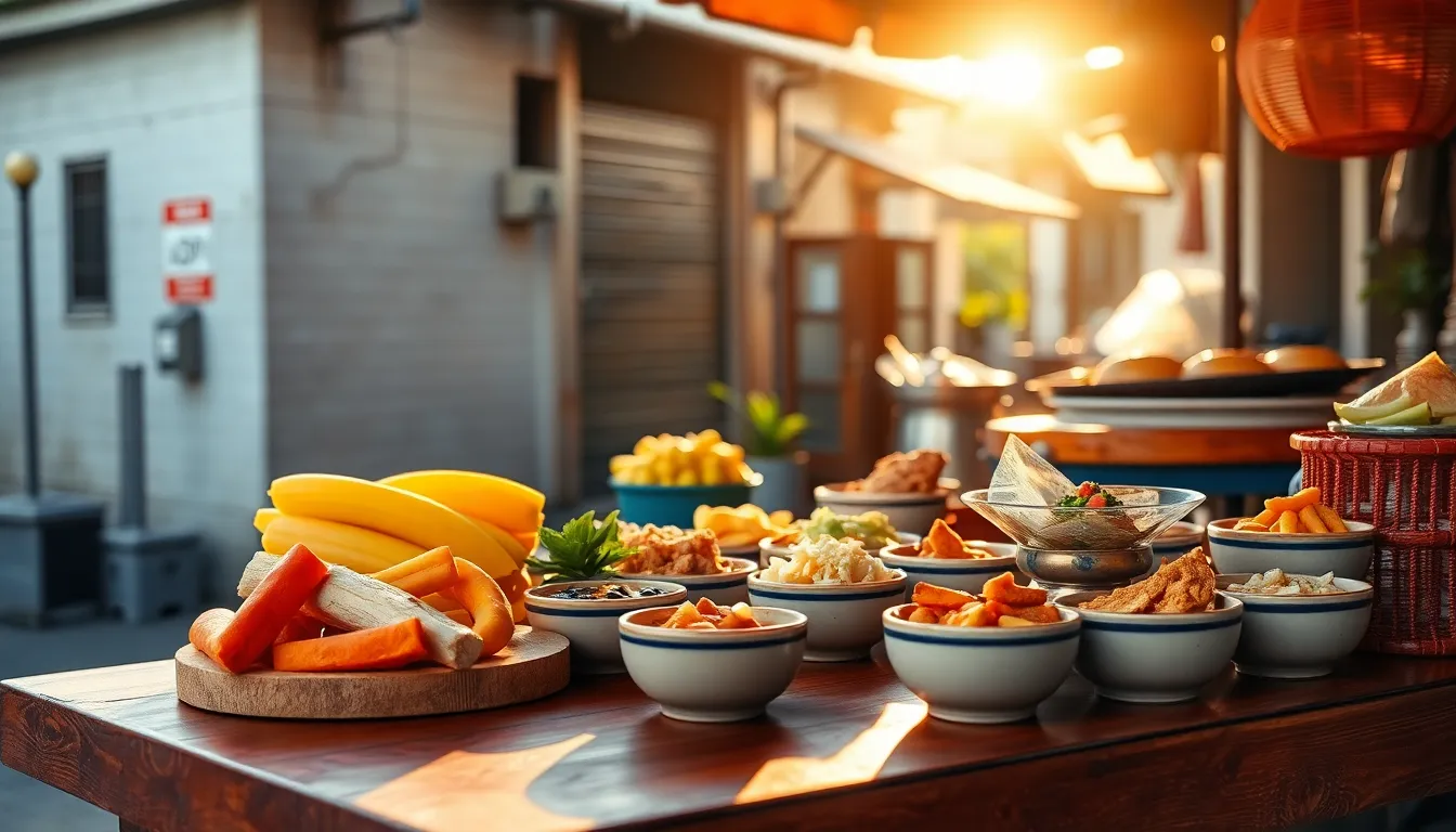 방콕 현지 길거리 음식