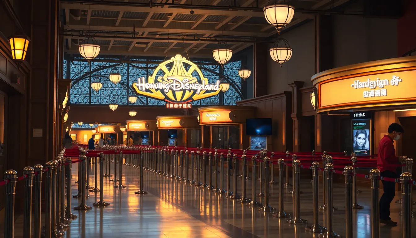 홍콩 디즈니랜드 전경