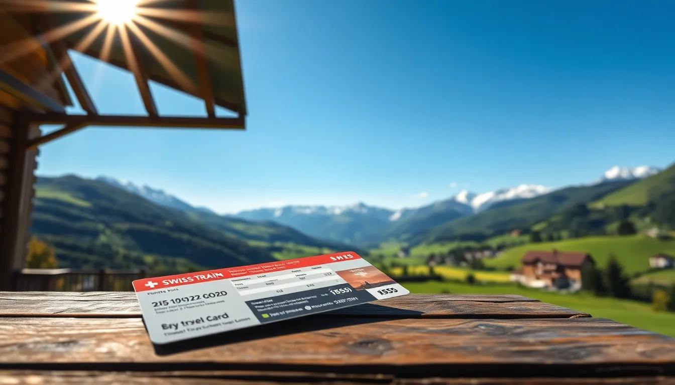 스위스 패스 vs 하프 페어 카드 비교 2 스위스 아름다운 풍경을 달리는 기차