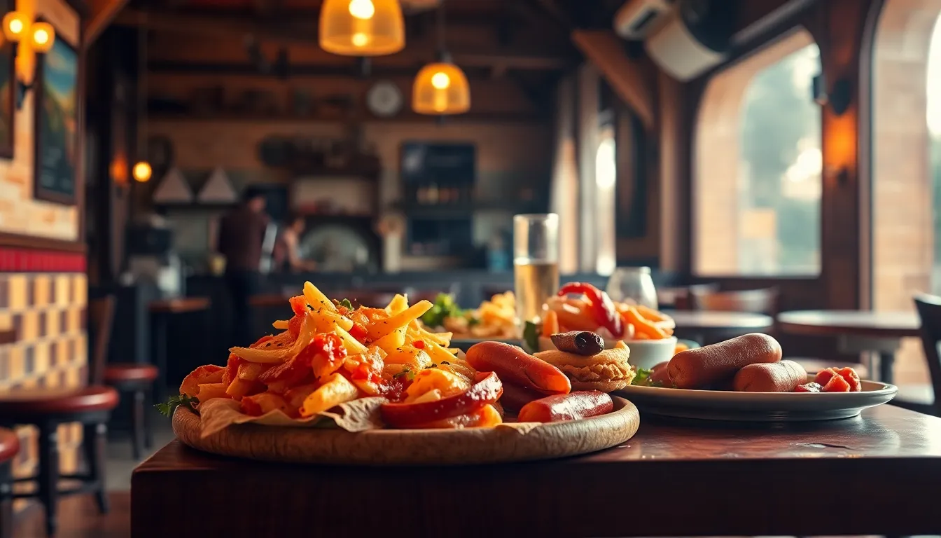 스페인 타파스 모음 이미지