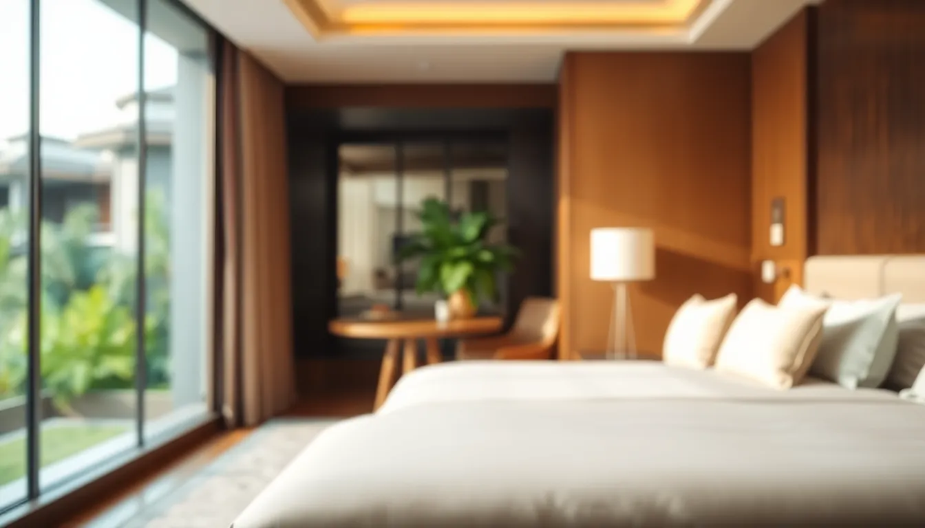 인천 파라다이스 시티 호텔 수영장 전경