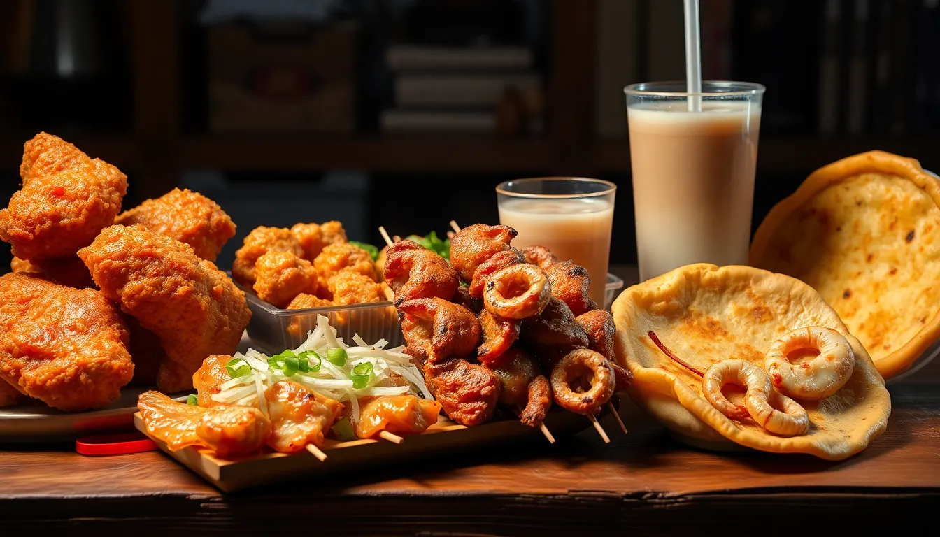 대만 야시장 먹거리